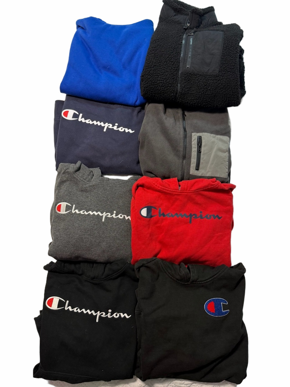 Champion Hoodies Jackets Coats Fall Winter Mixed Bundle Youth Boy XL 14/16